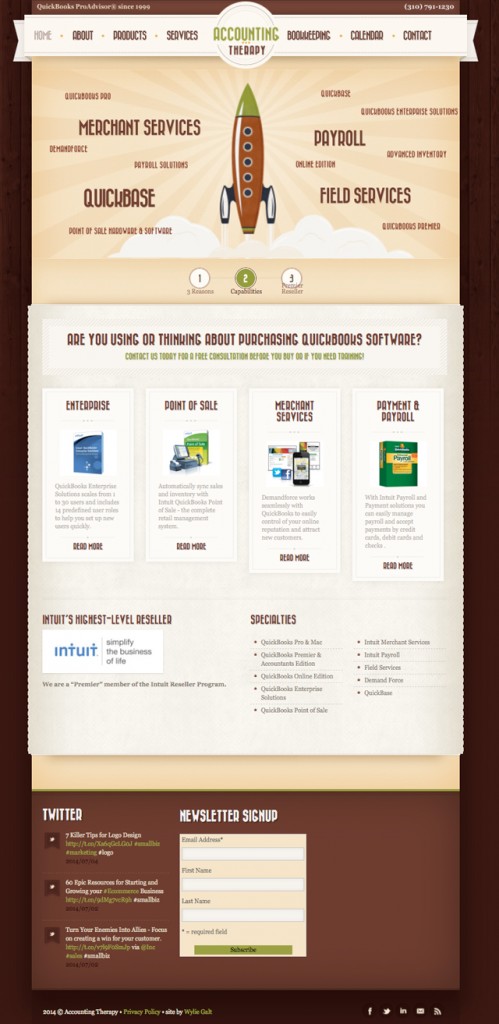 Accounting Therapy Website